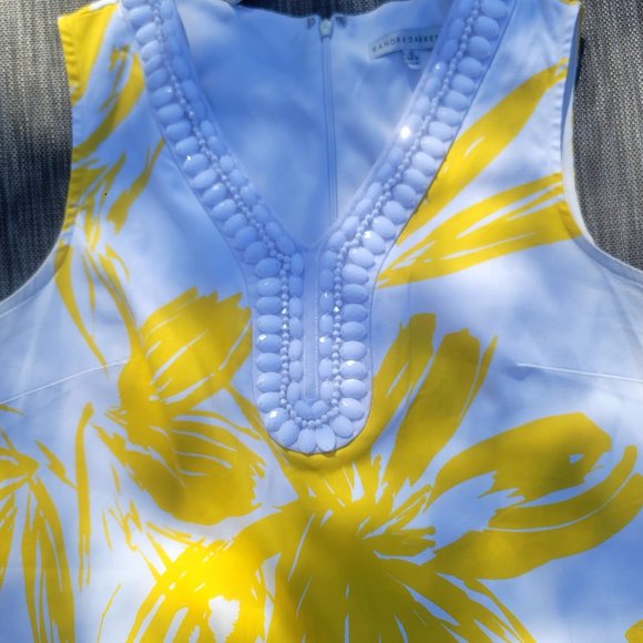 DRESS, Sandra Darren, EUC, size 12 - Picture 3 of 10